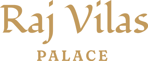 Raj Vilas Palace gold logo